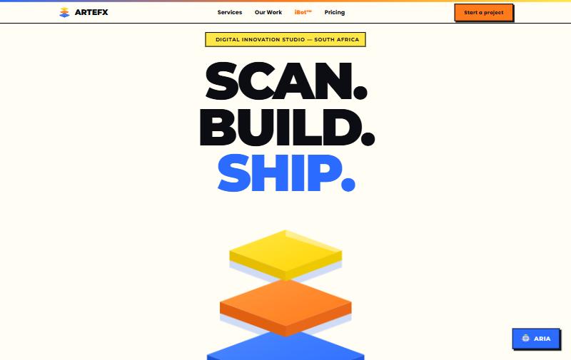 ARTEFX website